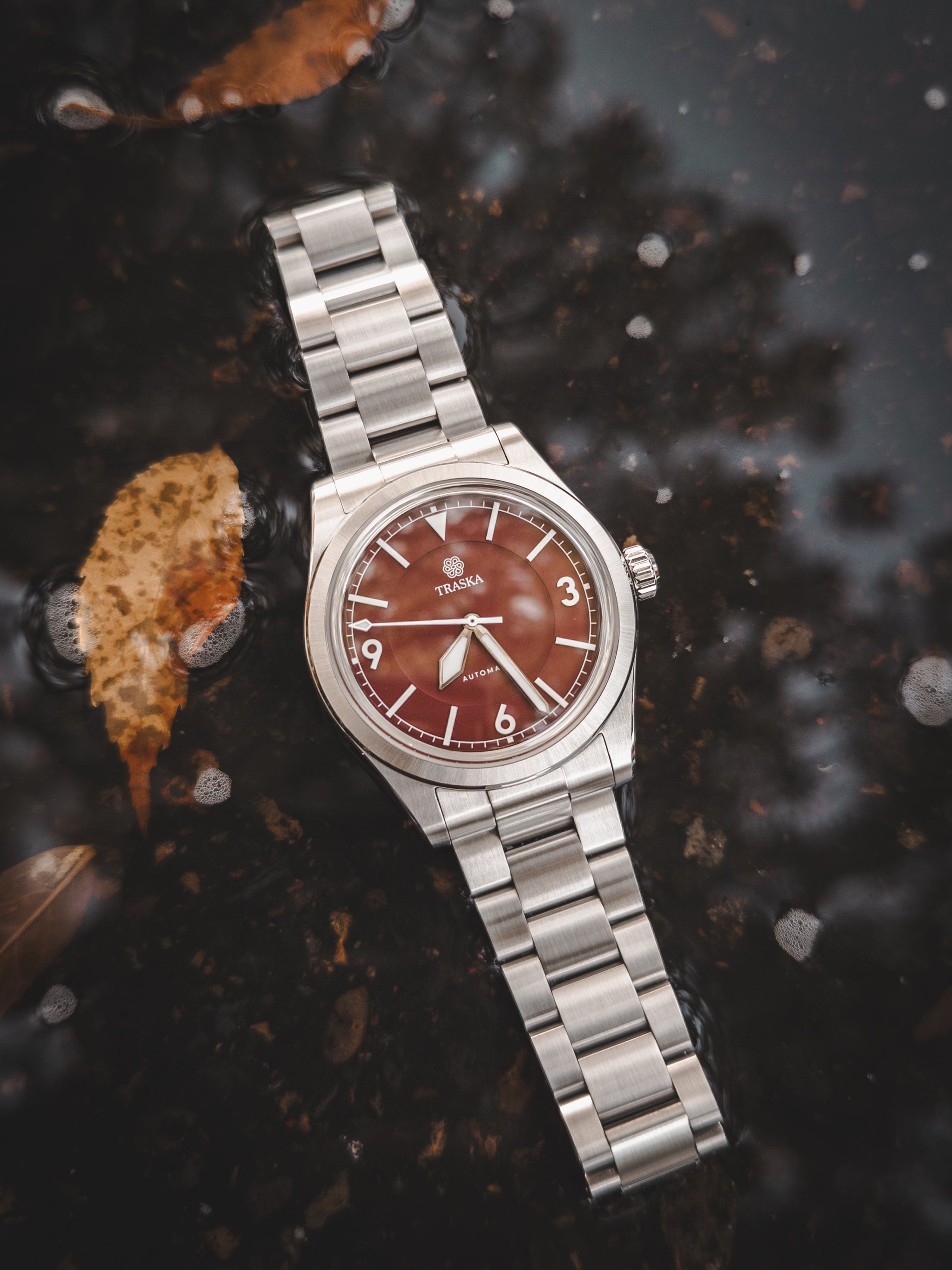 Traska Summiteer 38 “Oxblood” – Sketchy Boyz Watch Club LLC