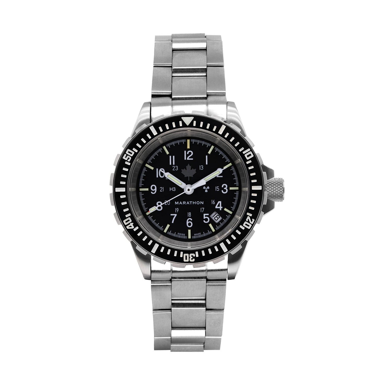 41mm Grey Maple Large Diver's Automatic (GSAR) with Stainless Steel Bracelet