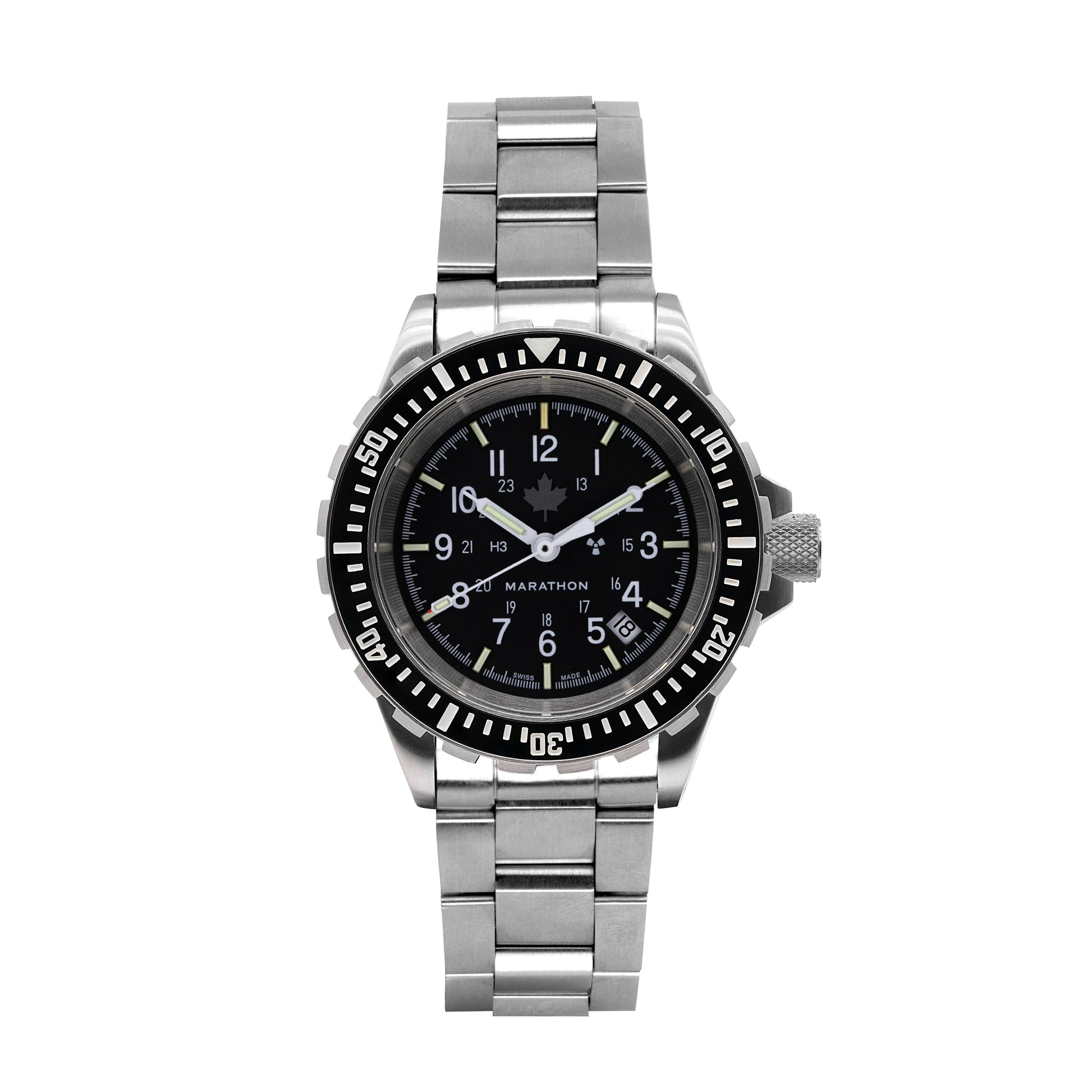 41mm Grey Maple Large Diver's Automatic (GSAR) with Stainless Steel Bracelet