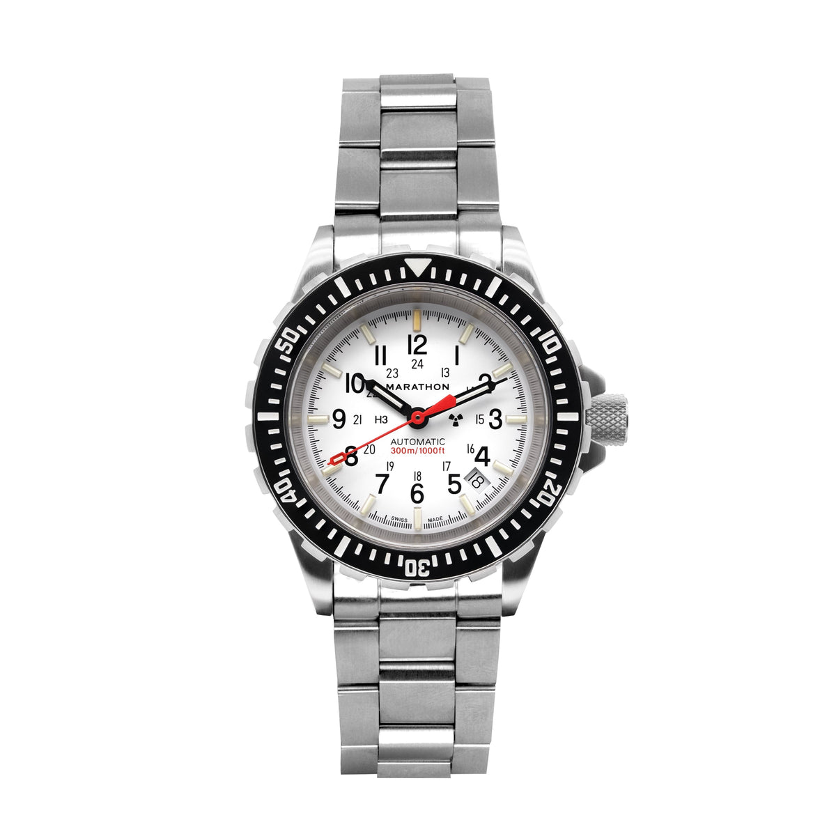 41mm Arctic Edition Large Diver's Automatic (GSAR) with Stainless Steel Bracelet