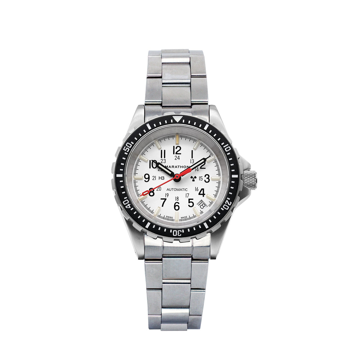 36mm Arctic Edition Medium Diver's Automatic (MSAR Auto) with Stainless Steel Bracelet