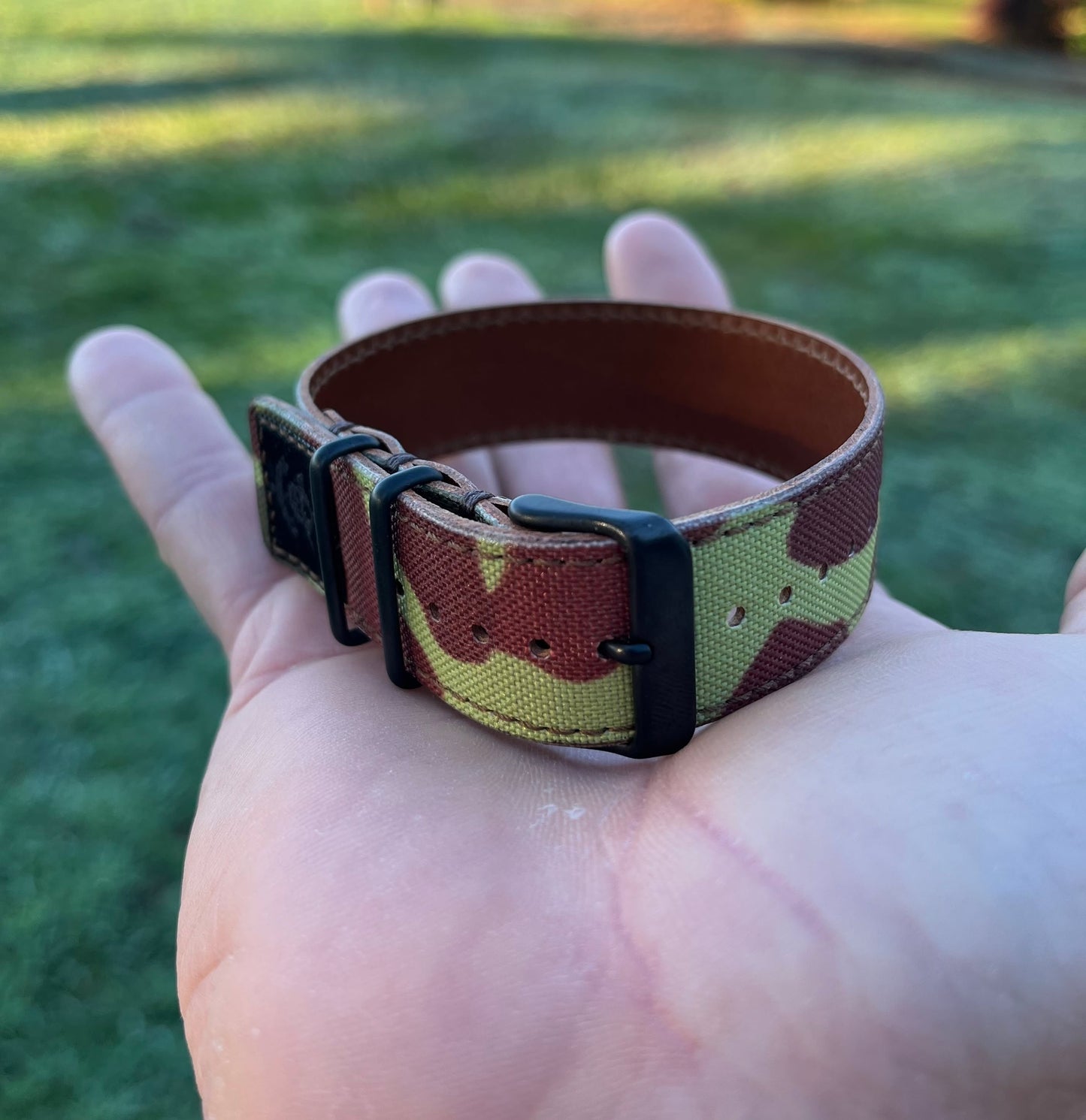 SBWC x Chesapeake Bay Leathercraft Canvas/Leather Strap V2.0