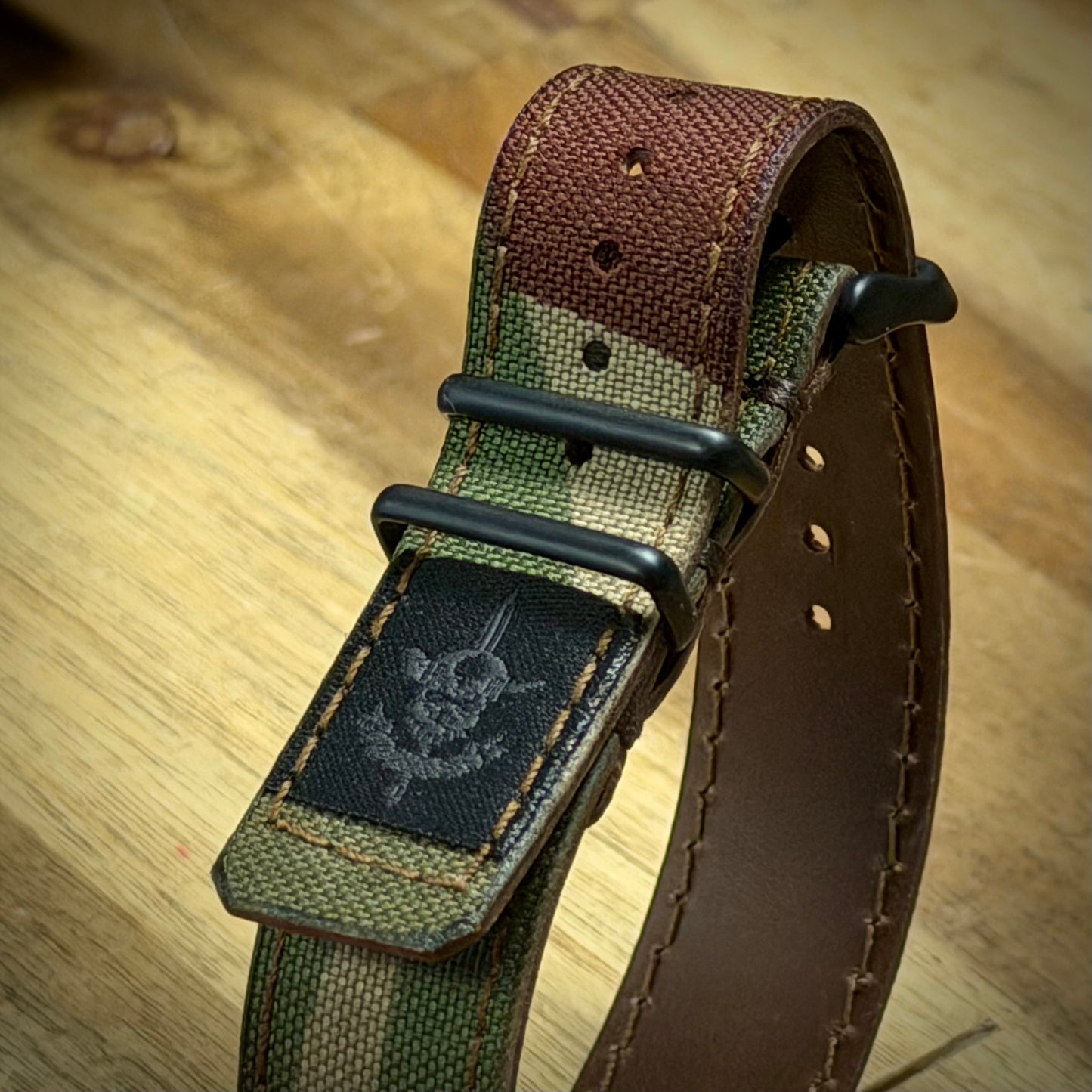 SBWC x Chesapeake Bay Leathercraft Canvas/Leather Strap V2.0