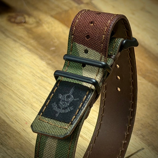 SBWC x Chesapeake Bay Leathercraft Canvas/Leather Strap V2.0
