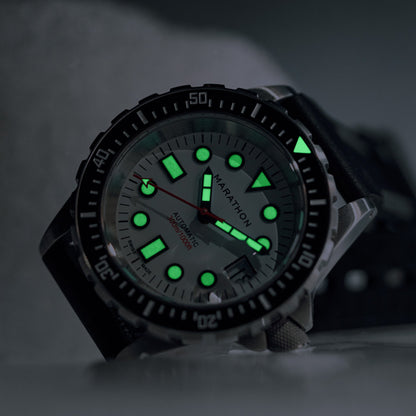 41mm Arctic Original SAR w/ Date on 3-Piece Rubber Strap Kit (OSAR-D)