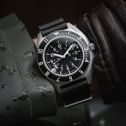 41mm Steel Navigator (SSNAV) on Nylon DEFSTAN