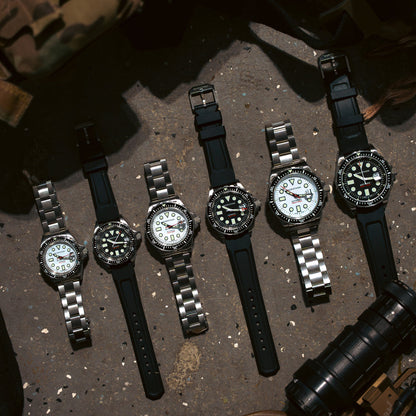 36mm Original SAR w/ Date with Stainless Steel Bracelet (OSAR-D)
