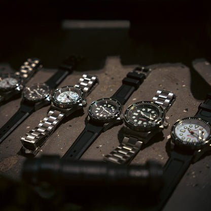 36mm Original SAR w/ Date on 3-Piece Rubber Strap Kit (OSAR-D)