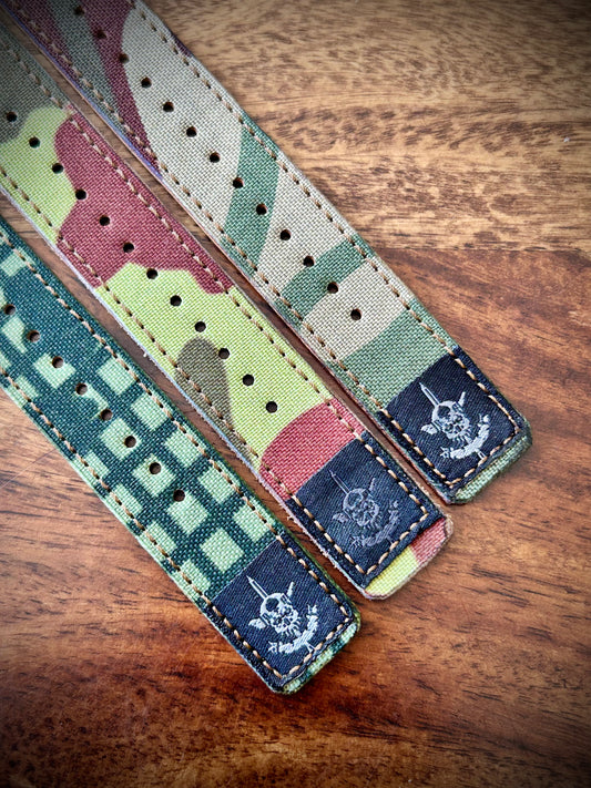 SBWC x Chesapeake Bay Leathercraft Canvas/Leather Strap V2.0