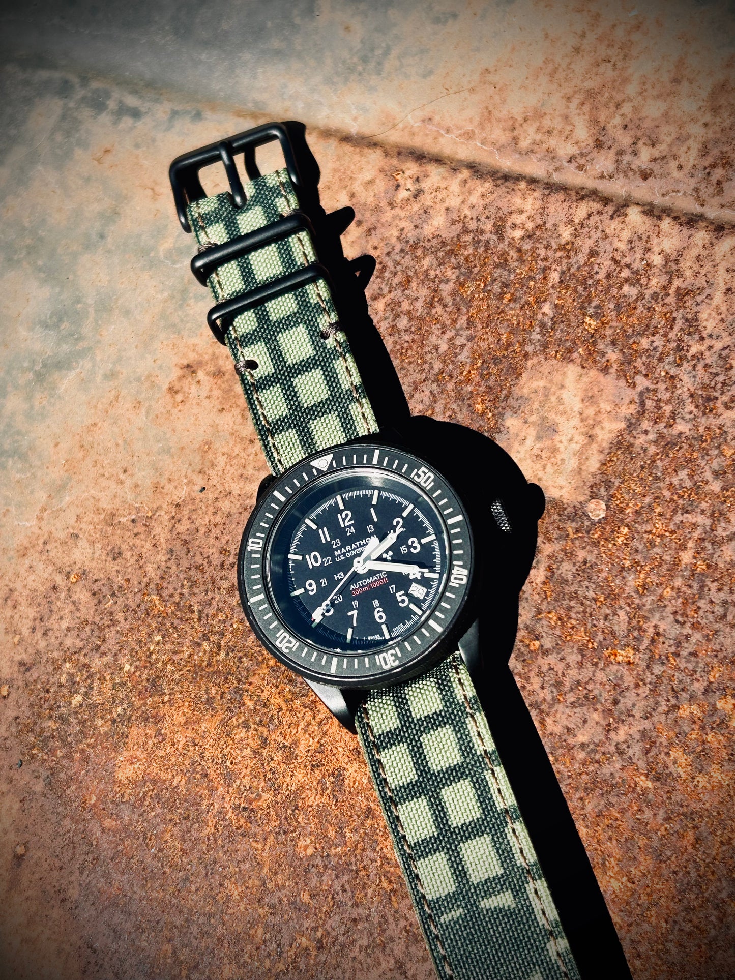 SBWC x Chesapeake Bay Leathercraft Canvas/Leather Strap V2.0
