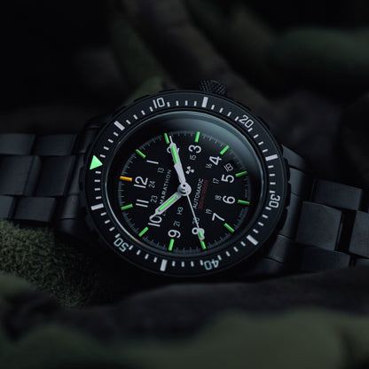 41mm Anthracite Large Diver's Automatic (GSAR) with Stainless Steel Bracelet