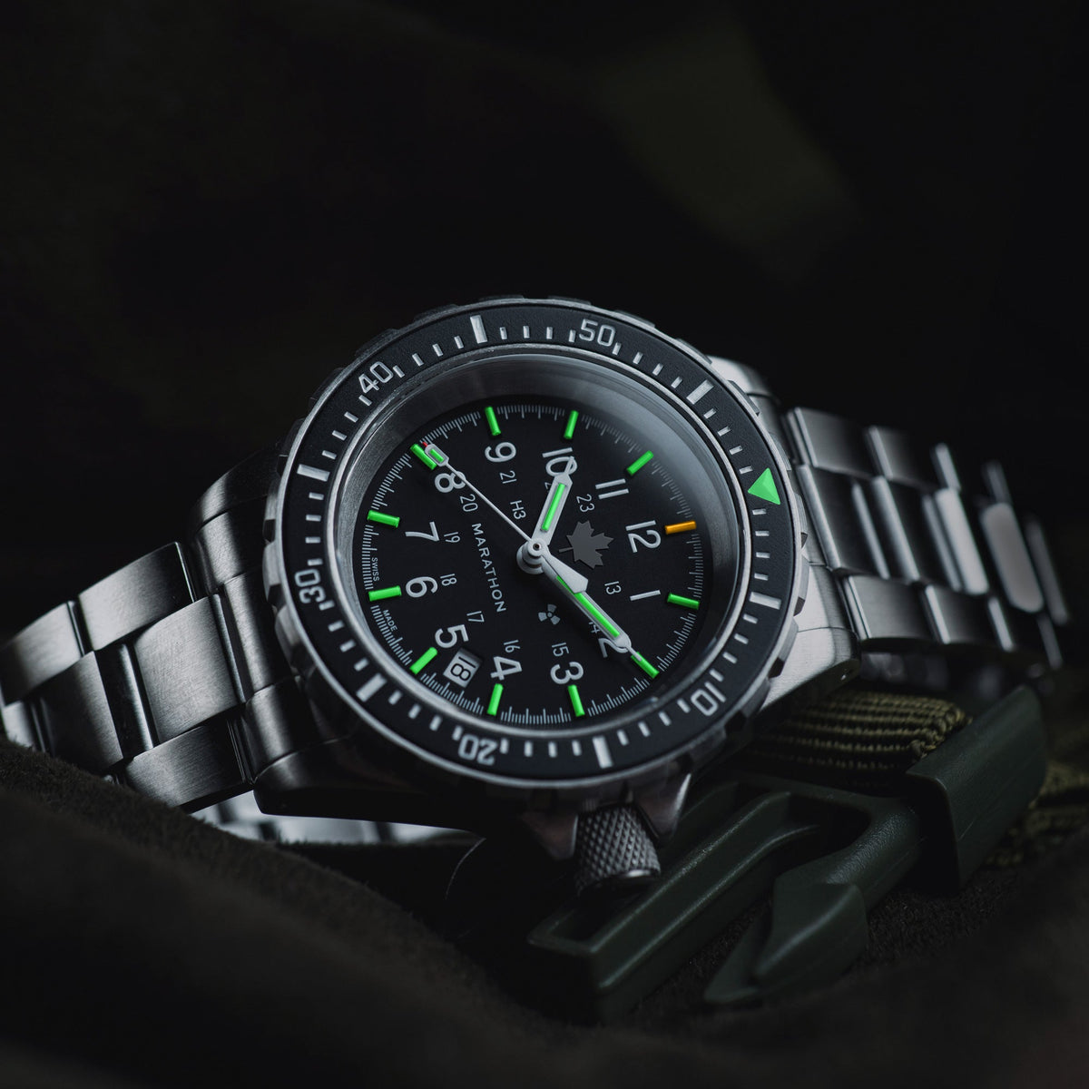 41mm Grey Maple Large Diver's Automatic (GSAR) with Stainless Steel Bracelet