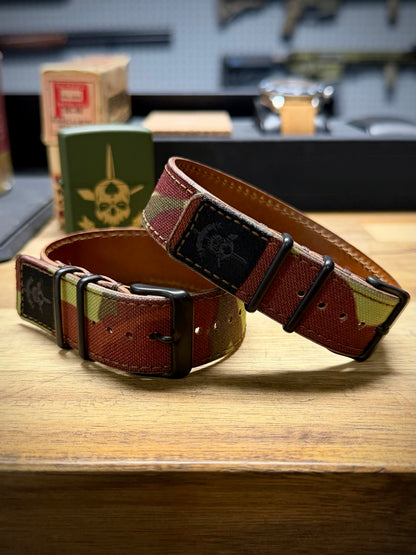 SBWC x Chesapeake Bay Leathercraft Canvas/Leather Strap V2.0