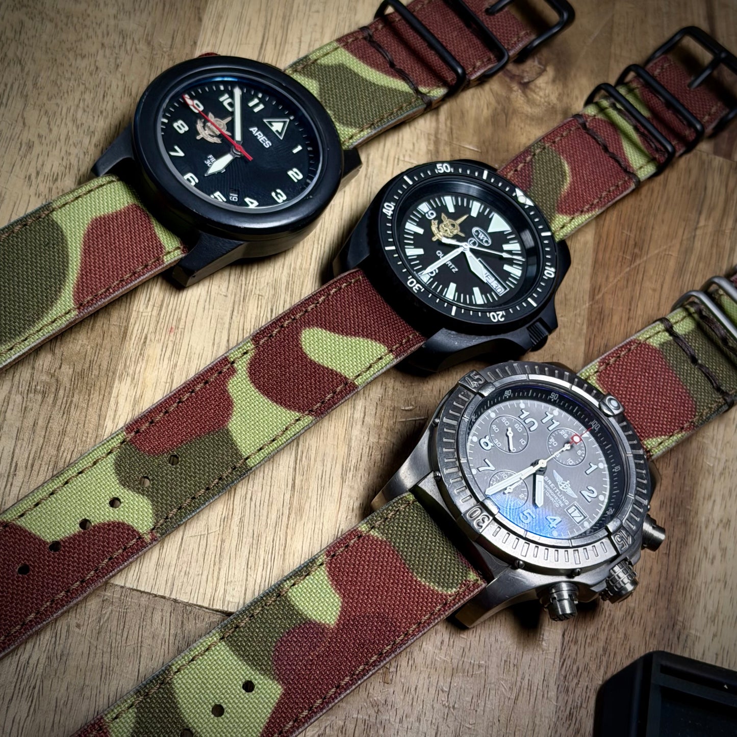 SBWC x Chesapeake Bay Leathercraft Canvas/Leather Strap V2.0