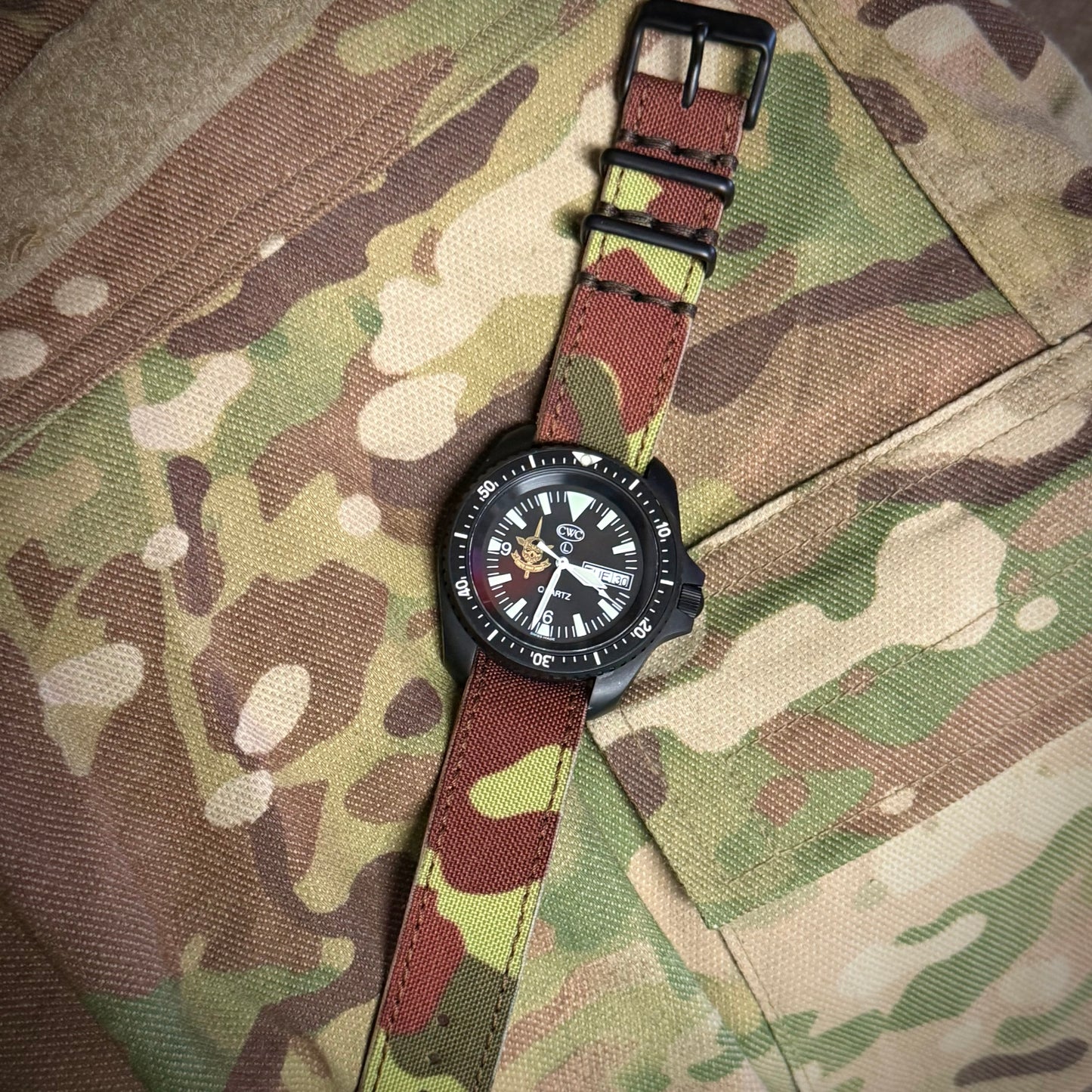 SBWC x Chesapeake Bay Leathercraft Canvas/Leather Strap V2.0