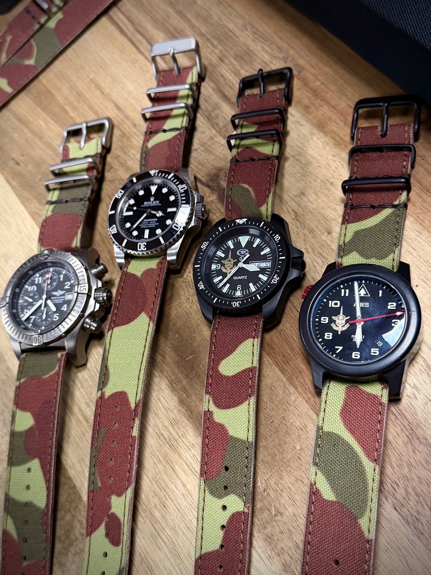 SBWC x Chesapeake Bay Leathercraft Canvas/Leather Strap V2.0