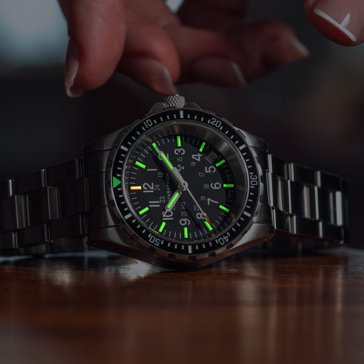 36mm Medium Diver's Quartz (MSAR Quartz) with Stainless Steel Bracelet
