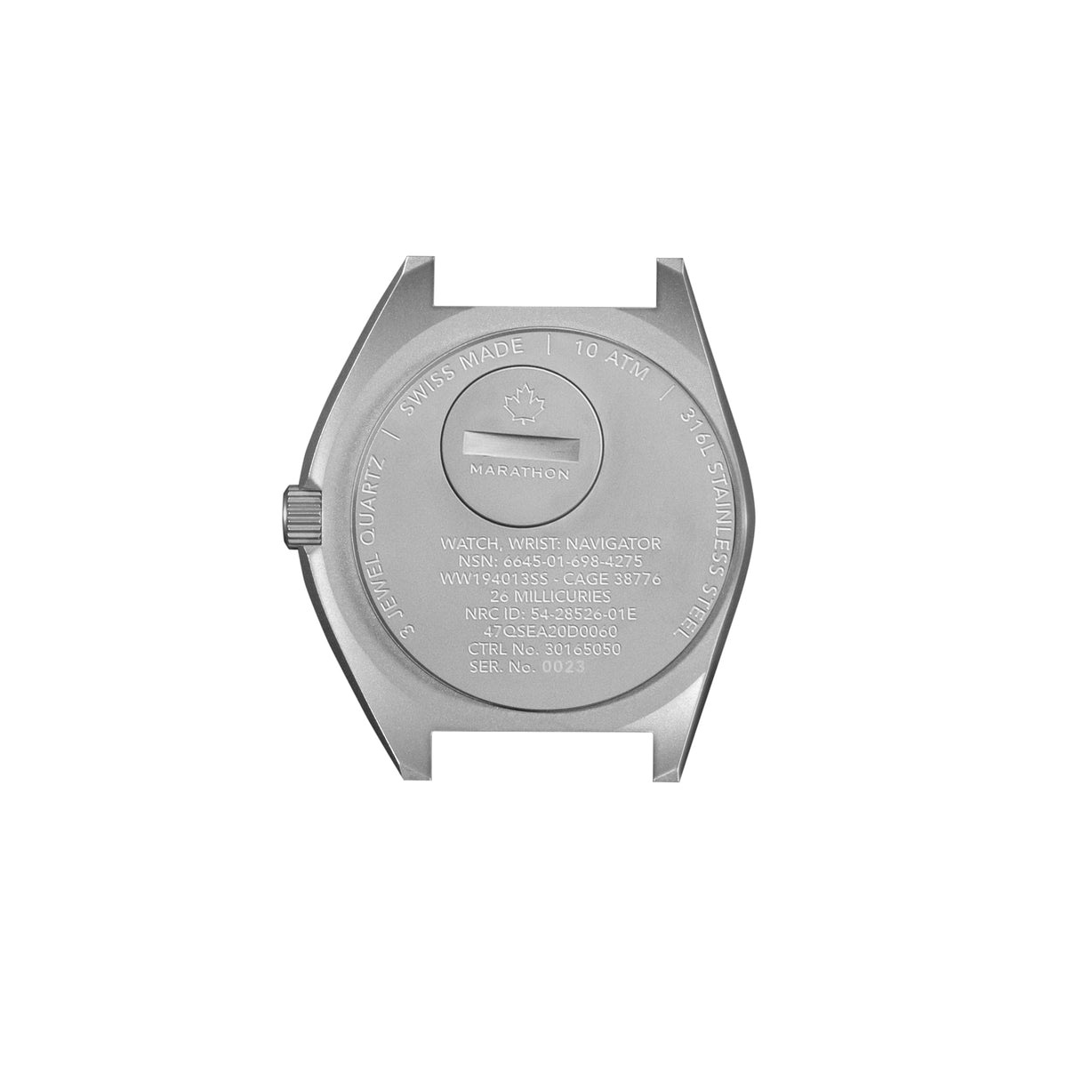 41mm Steel Navigator w/ Date (SSNAV-D) on Ballistic Nylon