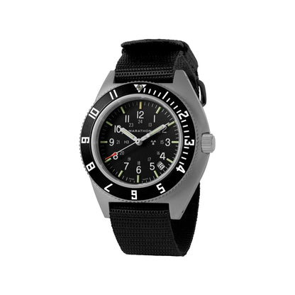 41mm Steel Navigator w/ Date (SSNAV-D) on Ballistic Nylon