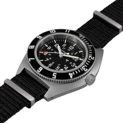 41mm Steel Navigator w/ Date (SSNAV-D) on Nylon DEFSTAN