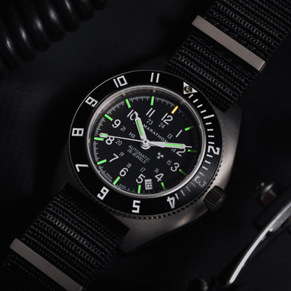 41mm Steel Navigator w/ Date Automatic (SSNAV-D AUTO) on Nylon DEFSTAN