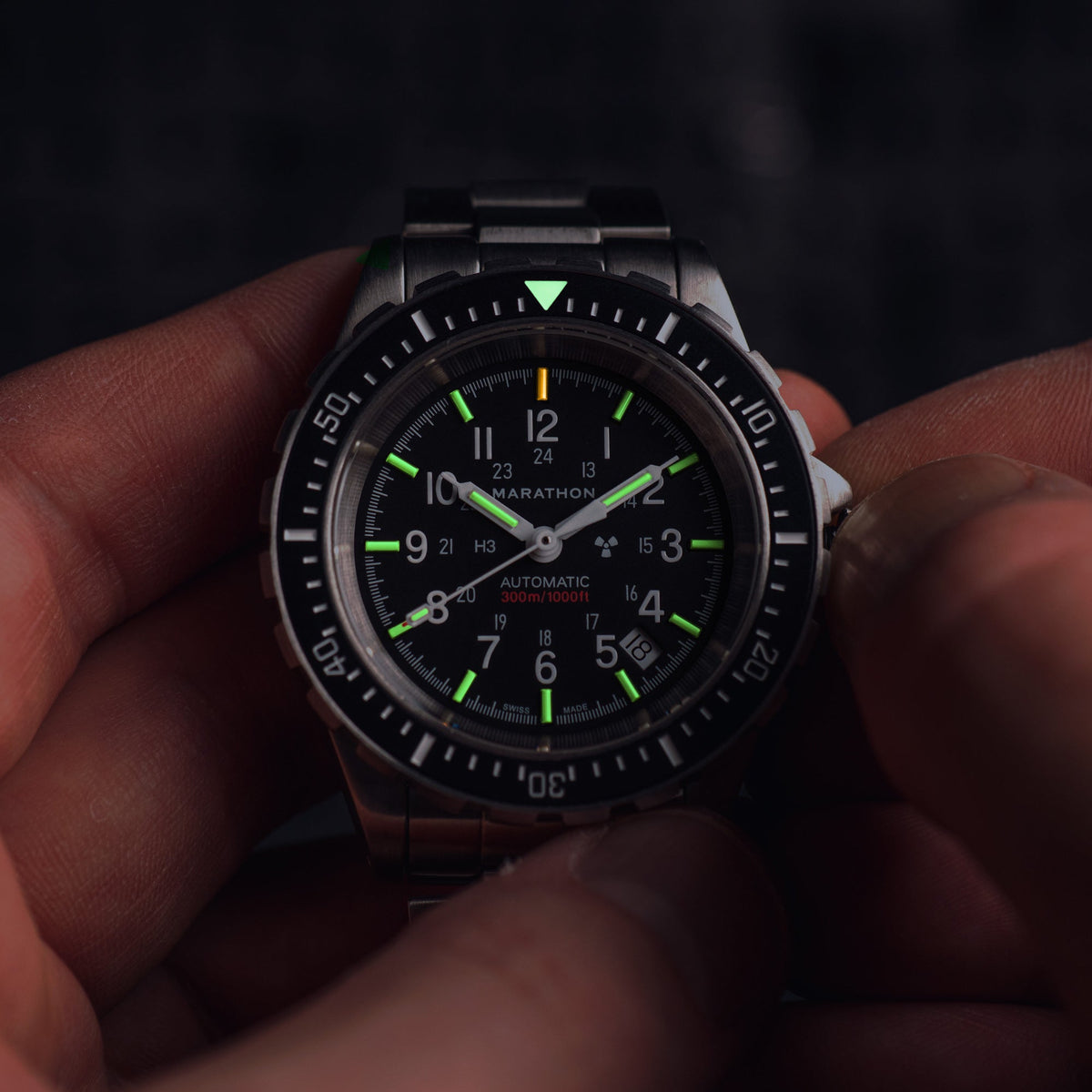 41mm Large Diver's Automatic (GSAR) with Stainless Steel Bracelet