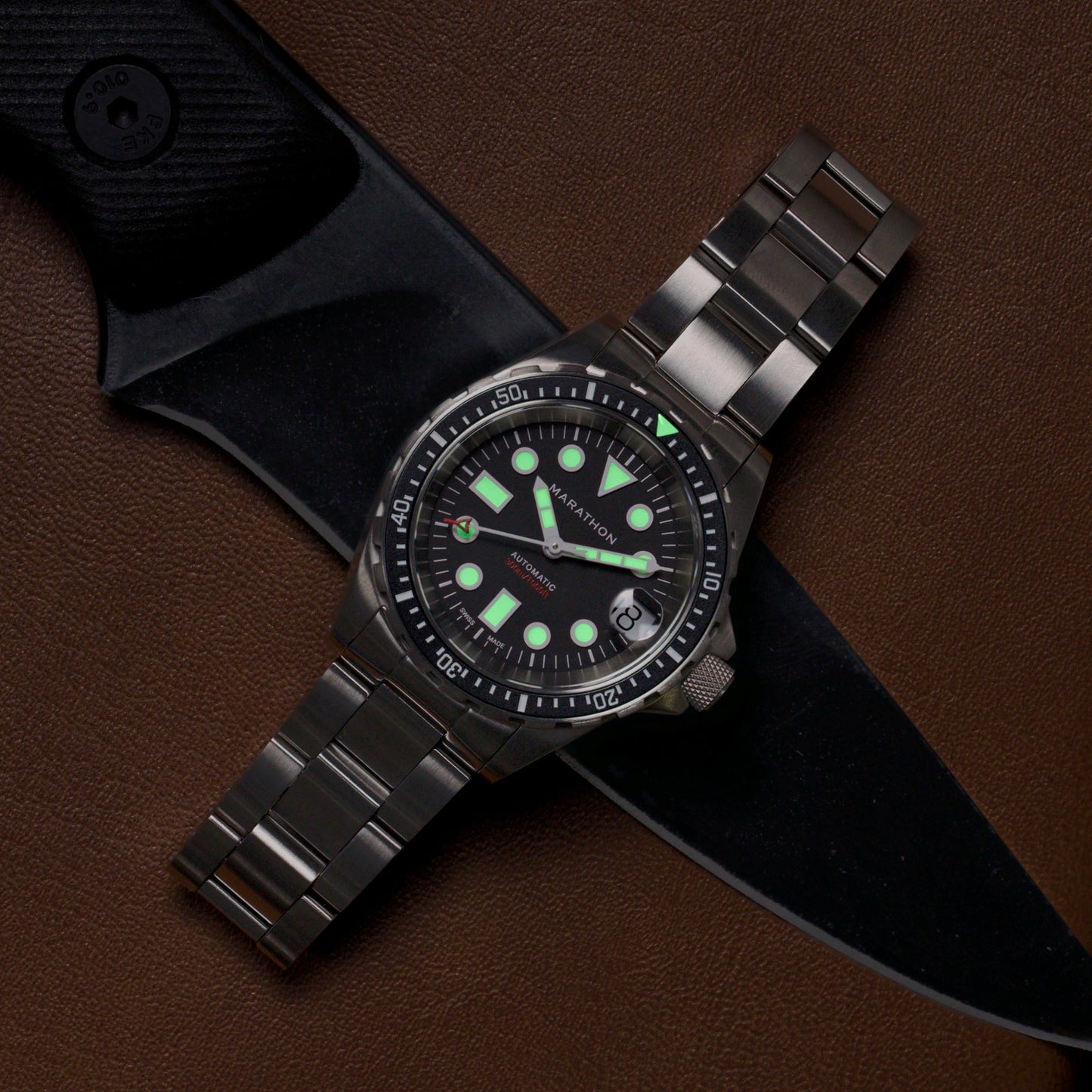 36mm Original SAR w/ Date with Stainless Steel Bracelet (OSAR-D)