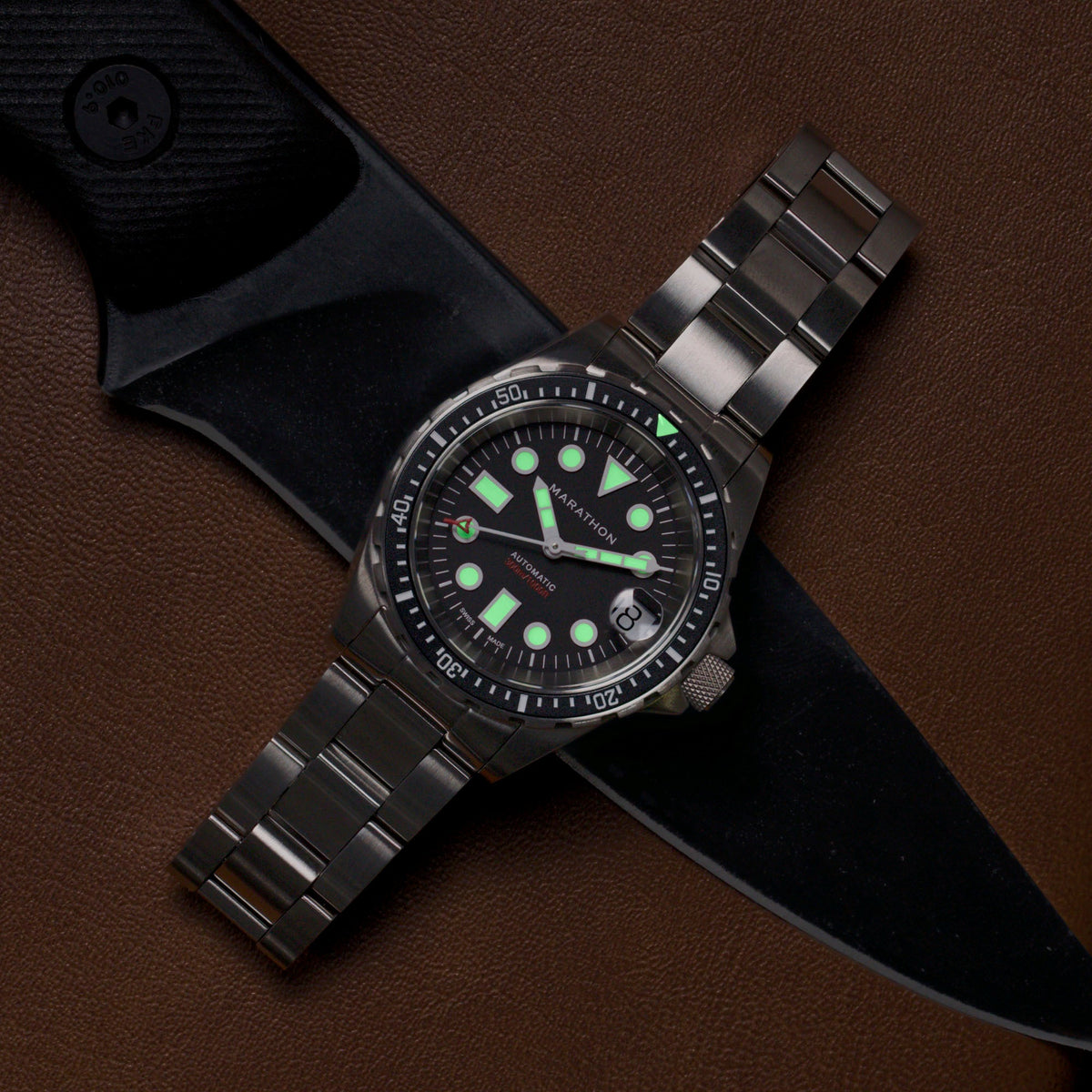 36mm Original SAR w/ Date with Stainless Steel Bracelet (OSAR-D)