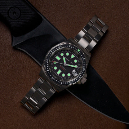 36mm Original SAR w/ Date with Stainless Steel Bracelet (OSAR-D)