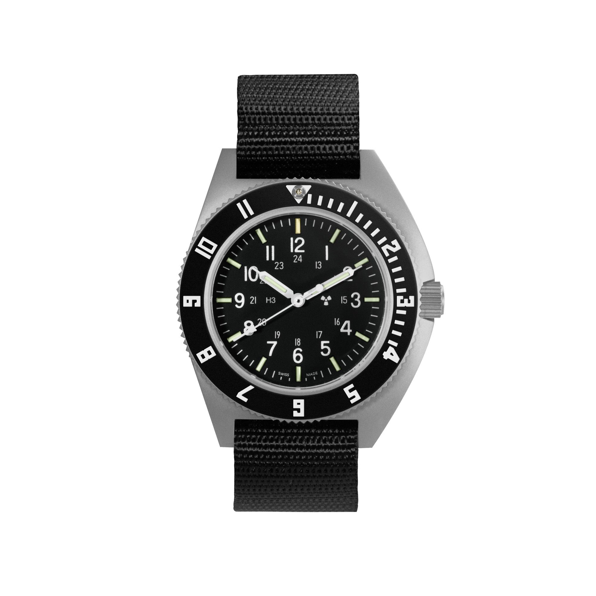 41mm Steel Navigator (SSNAV) on Ballistic Nylon
