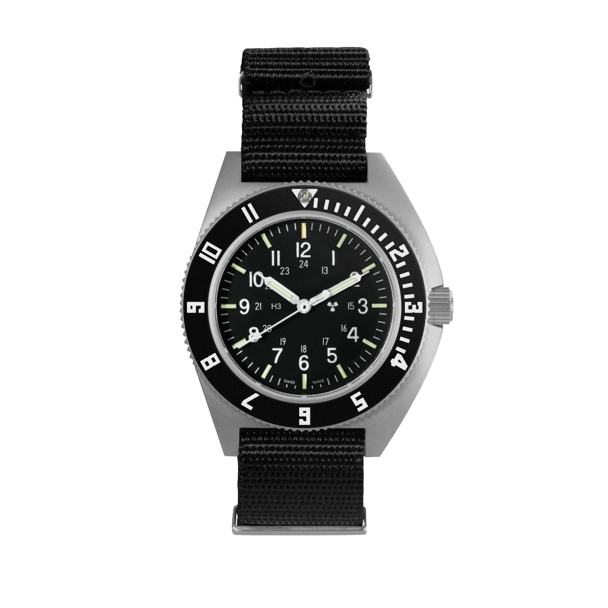 41mm Steel Navigator (SSNAV) on Nylon DEFSTAN