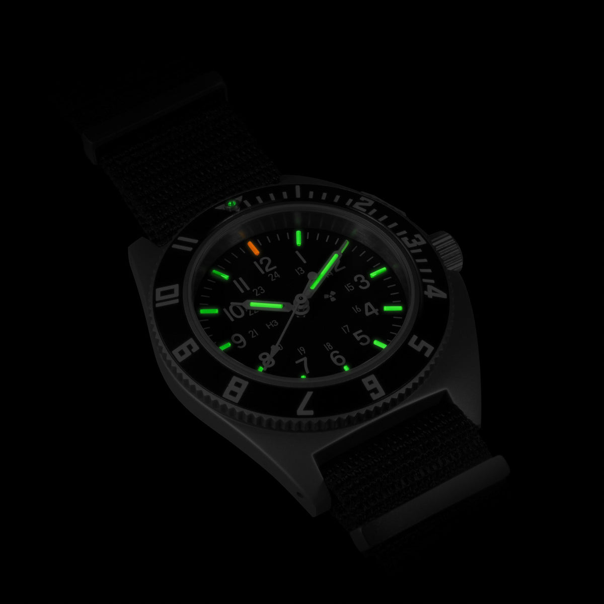 41mm Steel Navigator (SSNAV) on Nylon DEFSTAN