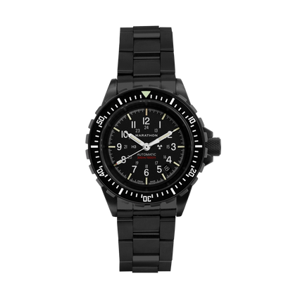 41mm Anthracite Large Diver's Automatic (GSAR) with Stainless Steel Bracelet
