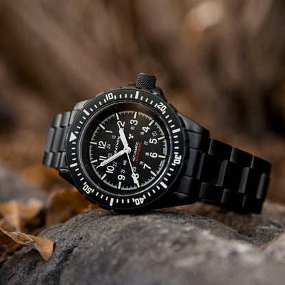41mm Anthracite Large Diver's Automatic (GSAR) with Stainless Steel Bracelet