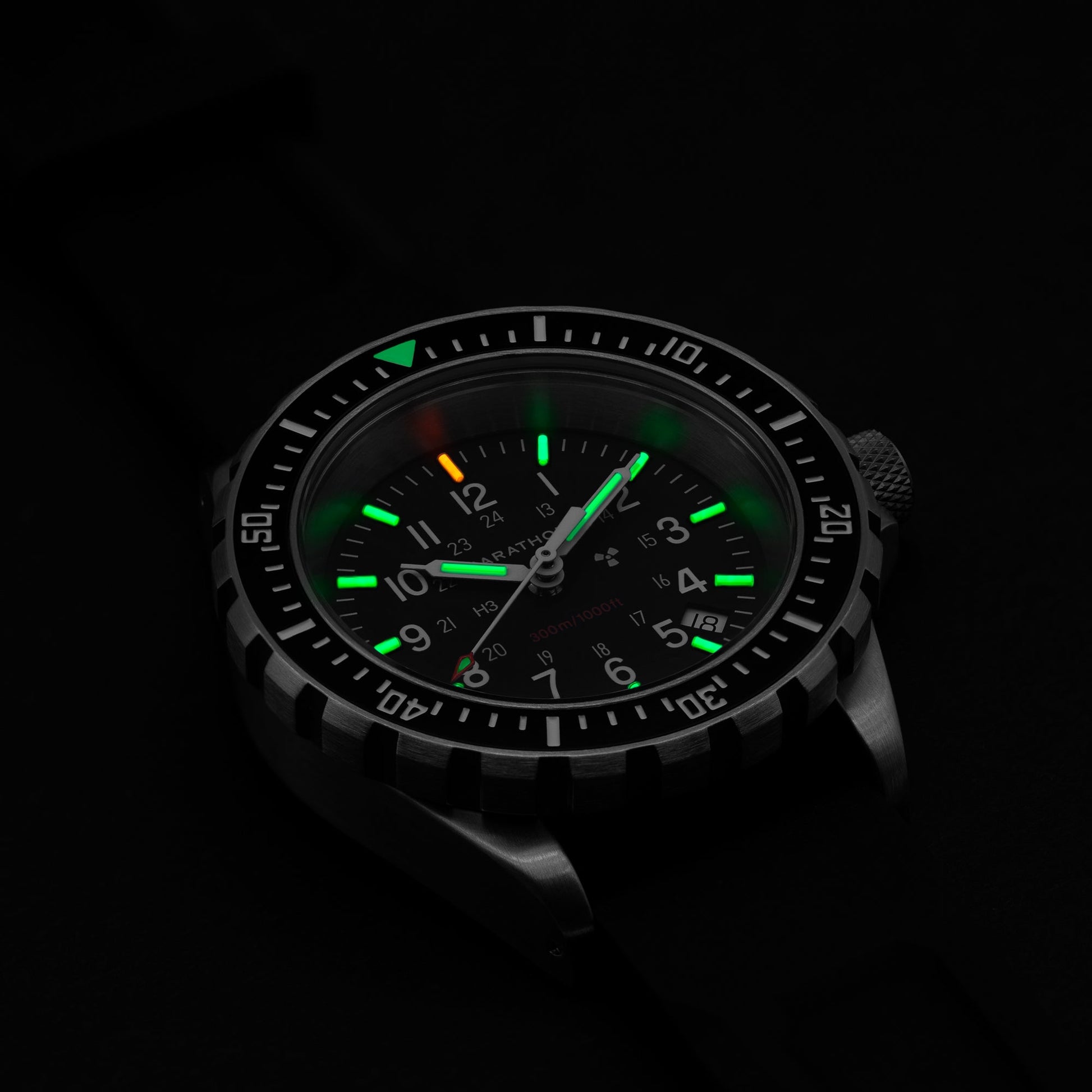 41mm Large Diver's Quartz (TSAR) with Stainless Steel Bracelet