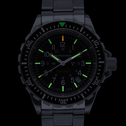 41mm Large Diver's Quartz (TSAR) with Stainless Steel Bracelet