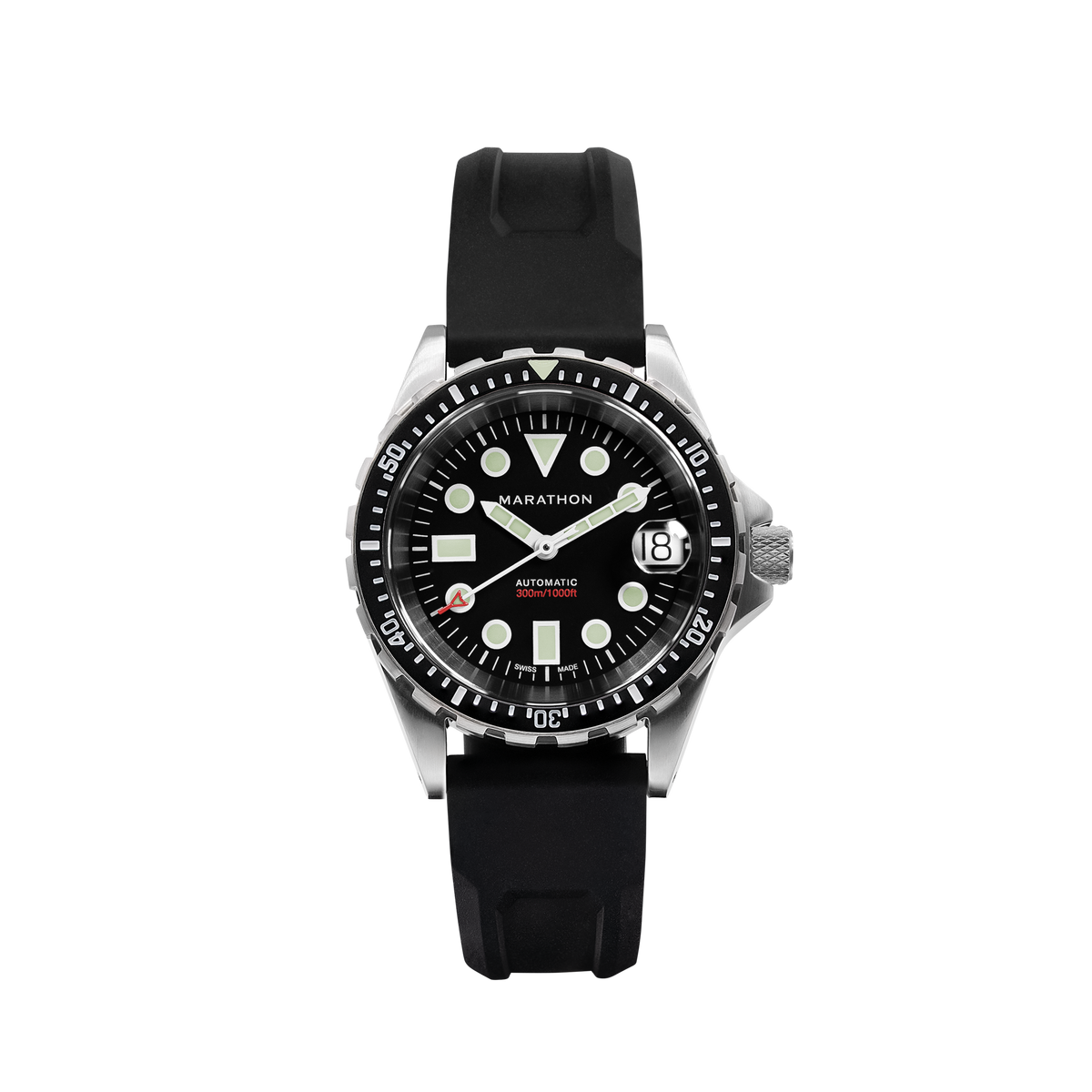 36mm Original SAR w/ Date on 3-Piece Rubber Strap Kit (OSAR-D)