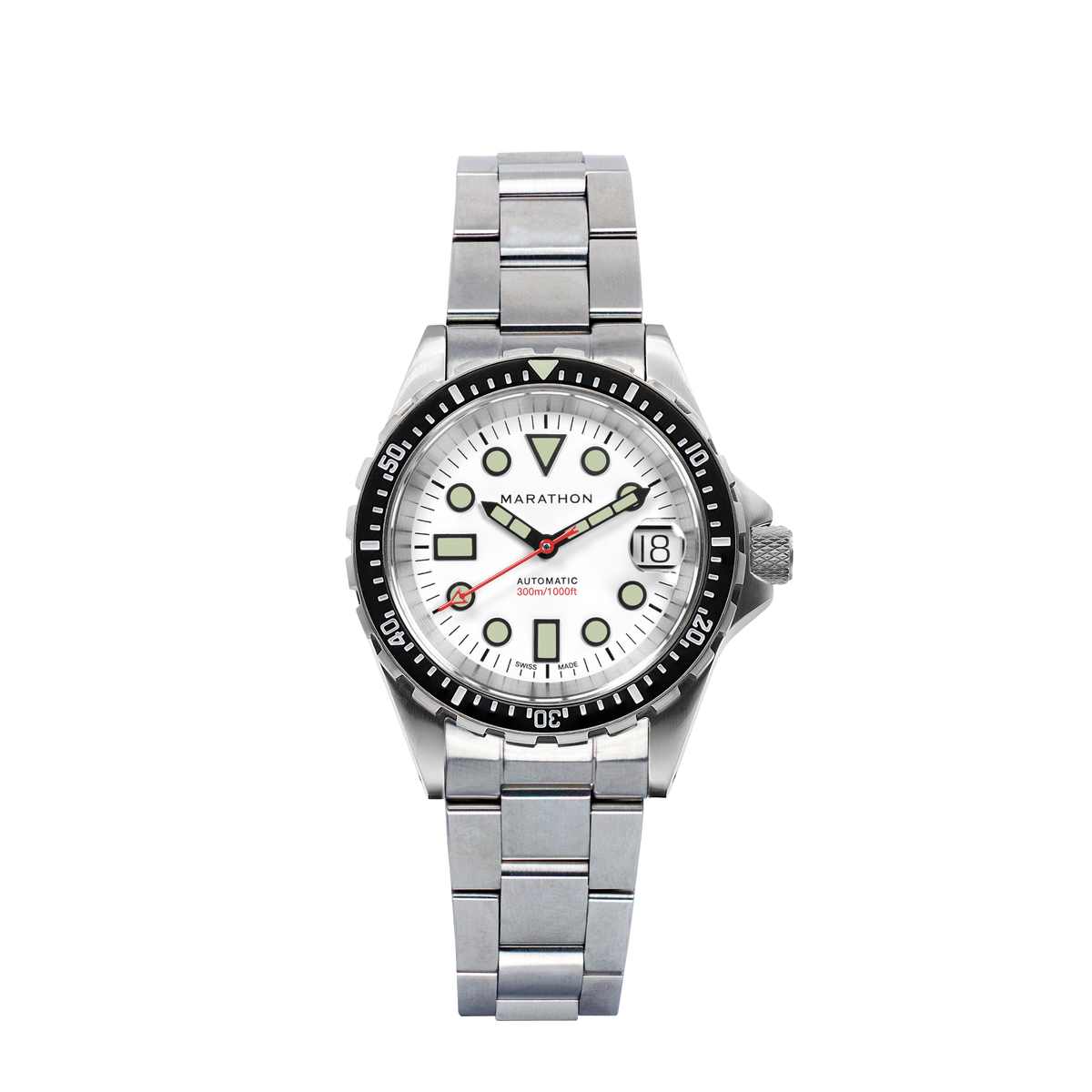 36mm Arctic Original SAR w/ Date with Stainless Steel Bracelet (OSAR-D)