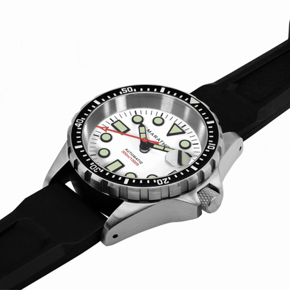 36mm Arctic Original SAR w/ Date on 3-Piece Rubber Strap Kit (OSAR-D)
