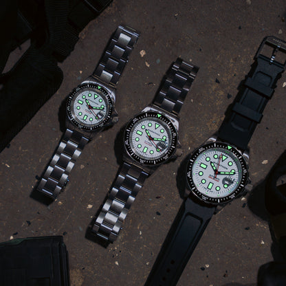 36mm Arctic Original SAR w/ Date with Stainless Steel Bracelet (OSAR-D)