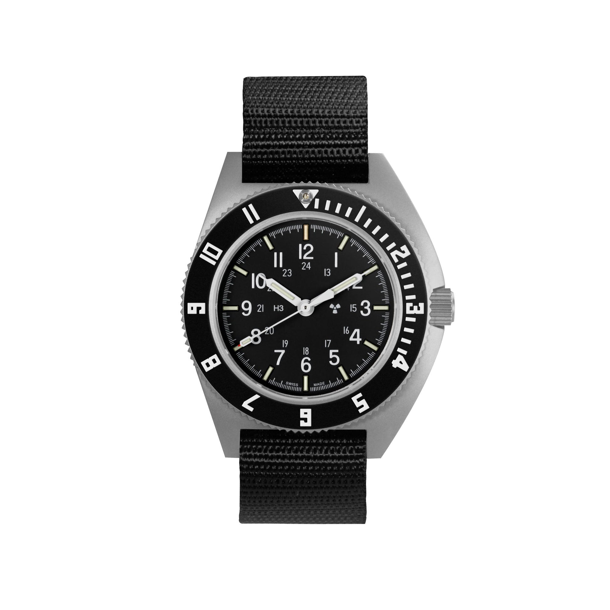 41mm Steel Navigator Automatic (SSNAV Auto) on Ballistic Nylon