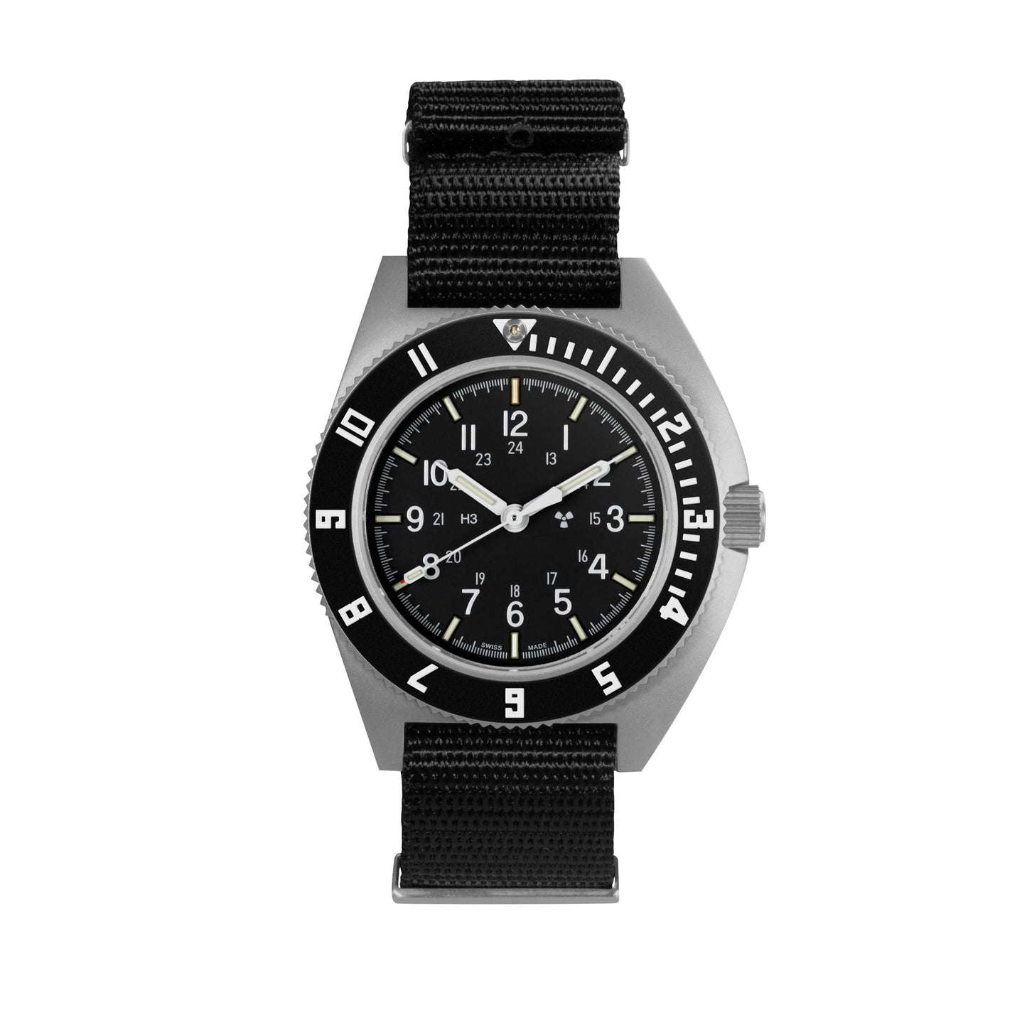 41mm Steel Navigator Automatic (SSNAV Auto) on Nylon DEFSTAN
