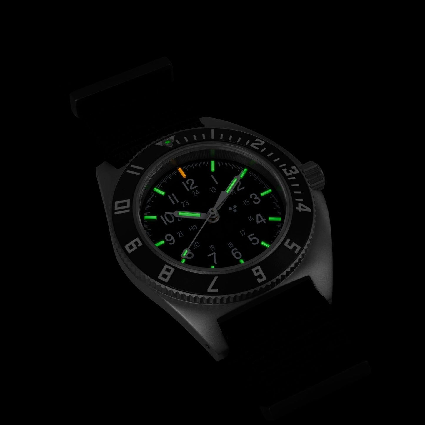 41mm Steel Navigator Automatic (SSNAV Auto) on Nylon DEFSTAN