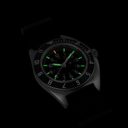 41mm Steel Navigator Automatic (SSNAV Auto) on Nylon DEFSTAN