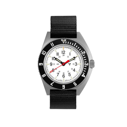 41mm Arctic Steel Navigator Automatic (Arctic SSNAV Auto) on Ballistic Nylon