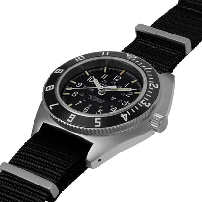 41mm Steel Navigator w/ Date Automatic (SSNAV-D AUTO) on Nylon DEFSTAN