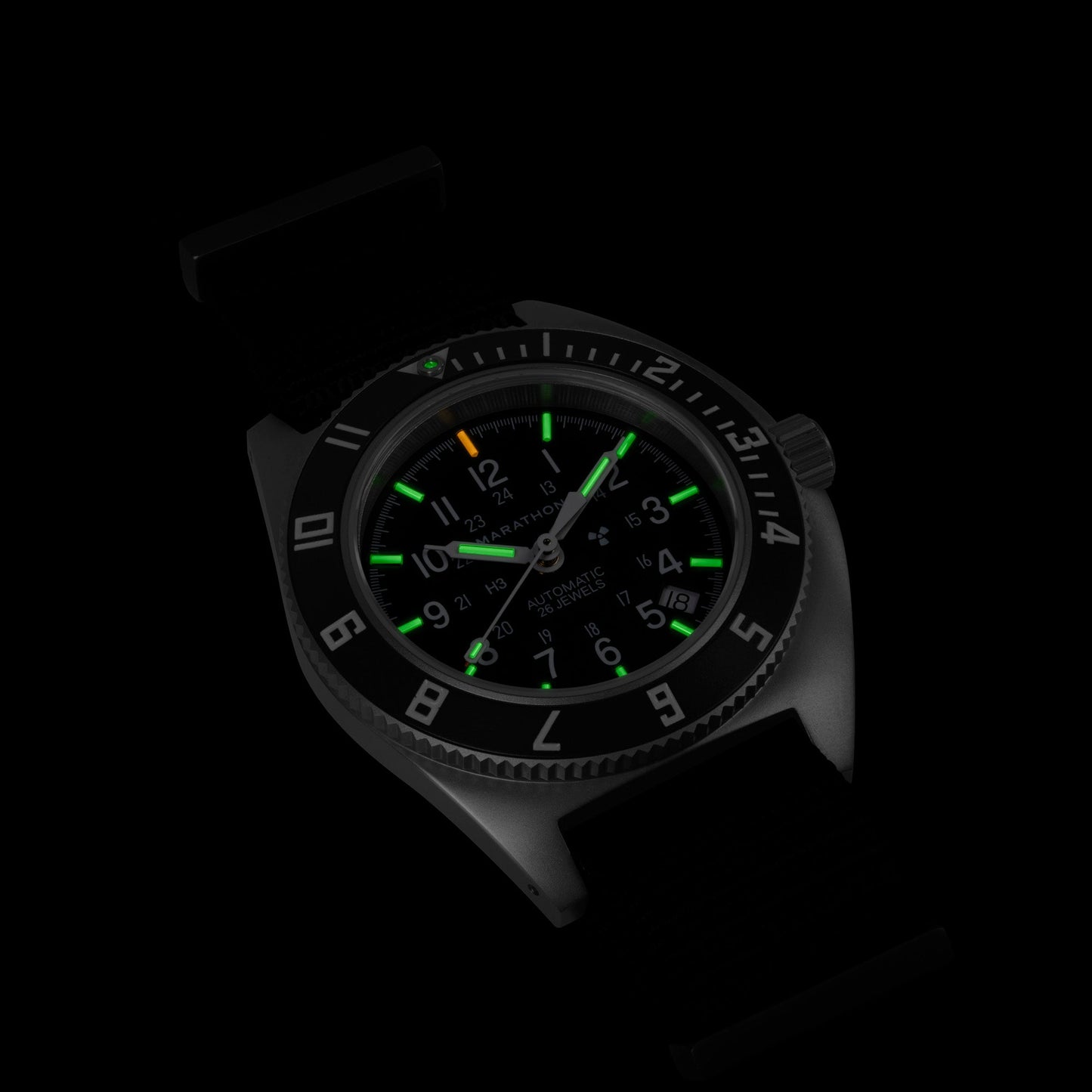 41mm Steel Navigator w/ Date Automatic (SSNAV-D AUTO) on Nylon DEFSTAN