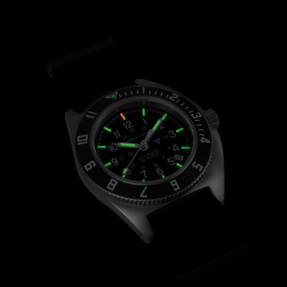 41mm Steel Navigator w/ Date Automatic (SSNAV-D AUTO) on Nylon DEFSTAN