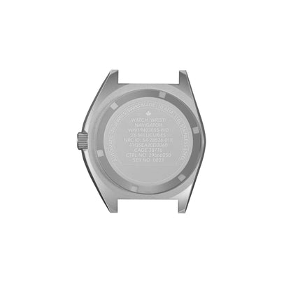 41mm Arctic Steel Navigator w/ Date Automatic (Arctic SSNAV-D Auto) on Nylon DEFSTAN
