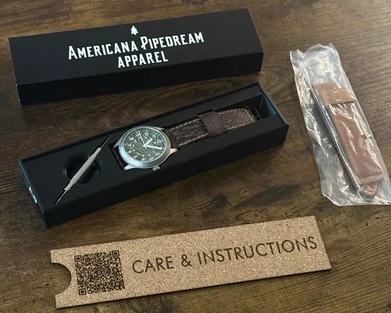 An A-11 Homage that Delivers: Americana Pipedream's Field Watch